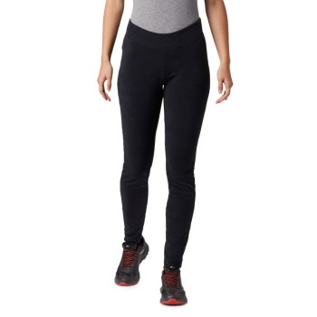 Columbia Glacial Fleece Printed, Leggings Negros Para Mujer | 413679-NYQ